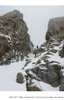 Пер. Скрытный. Спуск по кулуару на Запад