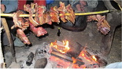 Шашлык в поселке Тюнгур