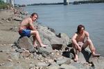 Городской пляж Барнаула 