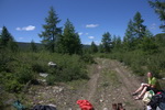 Место ночевки у р. Ока Место ночевки у р. Ока