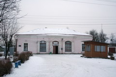 08.01.2008. Железнодорожный вокзал в г. Пустошка.